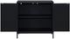 Uttermost® Beswick Black Matte Cabinet-5