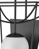 Currey & Company Rochefort Black/White Large Wall Sconce-3