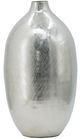 A & B Home Silver Streaks Vase-1