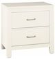Vaughan-Bassett Tide & Timber Soft White Maple 2-Drawer Nightstand-0