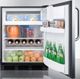 Summit® 5.1 Cu. Ft. Stainless Steel Under the Counter Refrigerator-3
