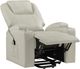Coaster® Armstrong Ivory Upholstered Power Recliner with Lift and Massage-1