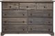 Mako Wood Furniture Inc. Polo 58" x 37.5" Dresser-0