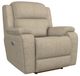 La-Z-Boy® Dorian Oatmeal Power Rocking Recliner with Headrest-0