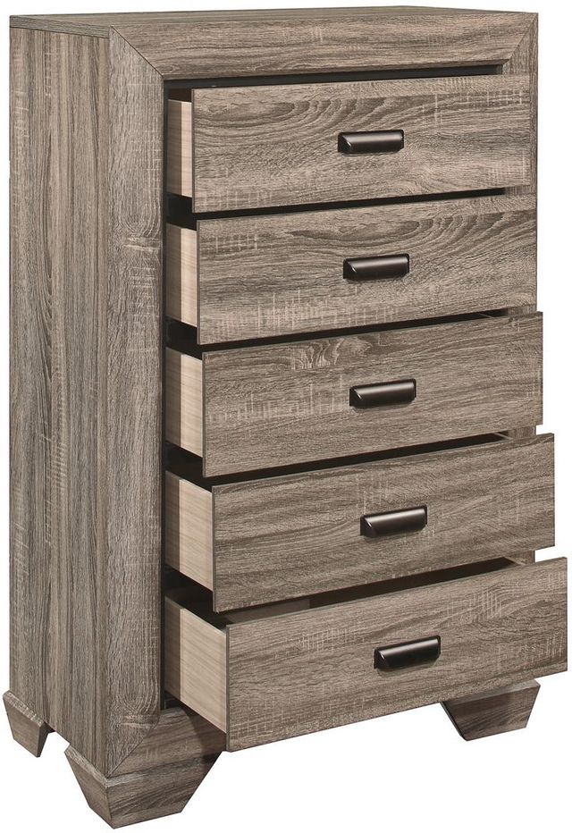 Mazin Furniture Beechnut Natural Chest-2