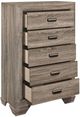 Mazin Furniture Beechnut Natural Chest-2