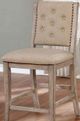 Furniture of America® Ledyard 2-Piece Rustic Natural Counter Stool Set-3