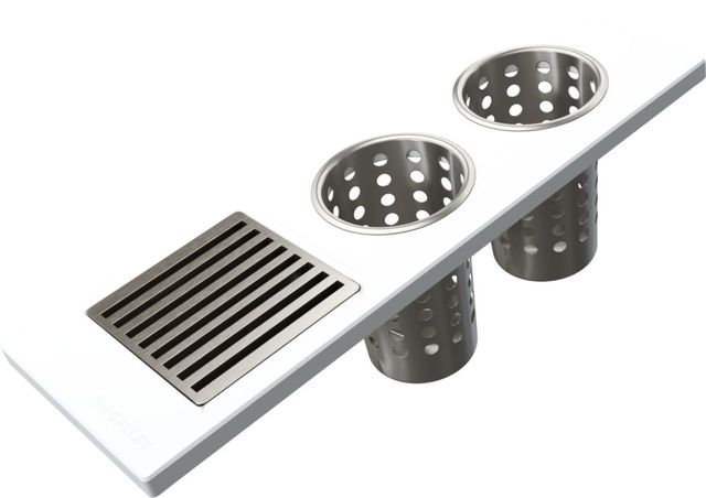 The Galley® Designer White Resin Upper Tier Utensil Caddy -0
