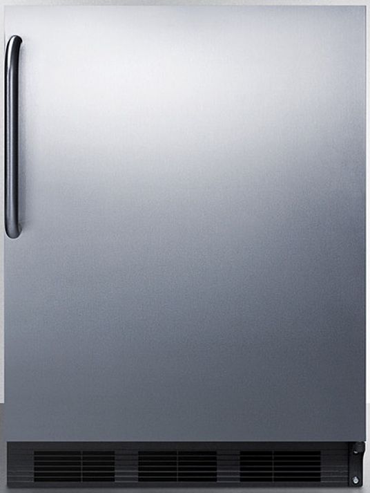 Accucold® by Summit® 24" 5.5 Cu. Ft. Stainless Steel Compact Refrigerator-0