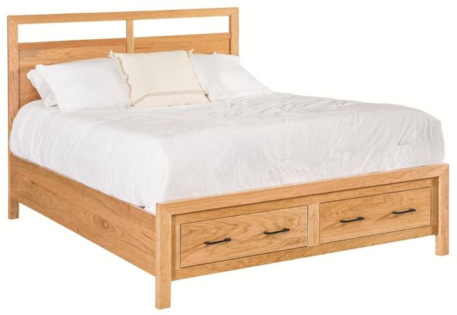 Archbold Furniture Customizable Amish Essentials Maverick Queen Platform Storage Bed-0