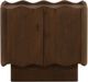 Dovetail Furniture Auberlin Brown Nightstand-1