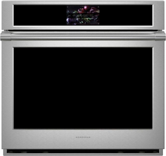 Monogram® Statement Collection 30" Stainless Steel Electric Built In Single Oven-2