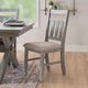 Powell® Turino Weathered Gray Dining Side Chair-1