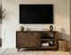 International Furniture Direct Savia Brown 52" TV Stand-1