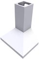 Vent-A-Hood® Euroline 30" White Wall Mounted Range Hood-1
