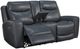 Signature Design by Ashley® Next Move Admiral Power Reclining Console Loveseat with Adjustable Headrest-0