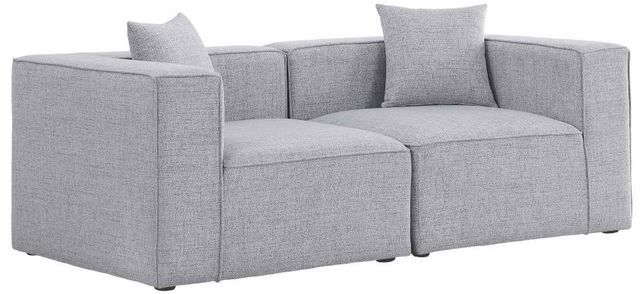 Meridian Furniture Cube Grey Modular Sofa-0