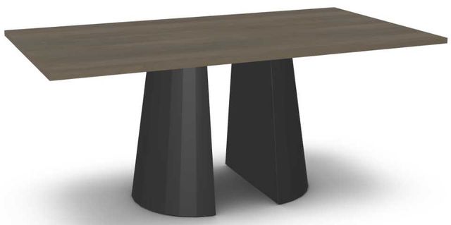 Amisco Customizable Gemma Birch Veneer 72" Rectangular Dining Table-0