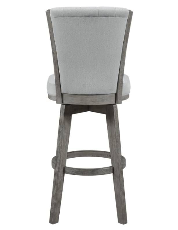 Chaise pivotante de hauteur pub Corvallis de Mazin Furniture - Gris-1