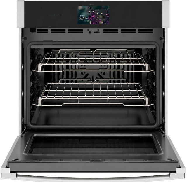 GE Profile™ 30" Stainless Steel Smart Single Electric Wall Oven with In-Oven Camera and No Preheat Air Fry-1