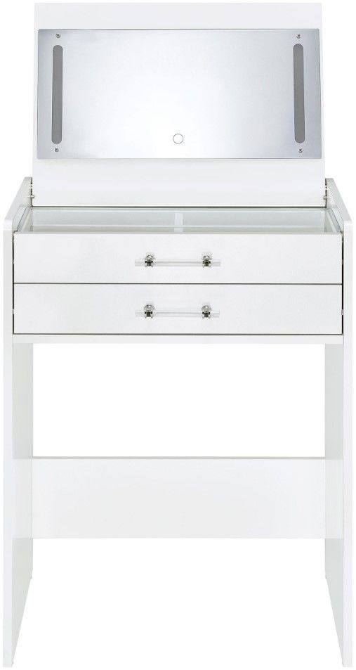 Coaster® Danbury 2-Piece White High Gloss Vanity Set-2