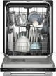 KitchenAid® 24" PrintShield™ Stainless Top Control Built-In Dishwasher with Third Level Utensil Rack and 30+ Total Wash Jets-3