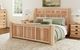 A-America® Amish Highlands Natural Queen Arch Panel Bed-2