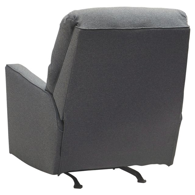 Benchcraft® Kiessel Nuvella® Steel Rocker Recliner-4