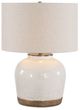 Uttermost® Jarret Glaze White Table Lamp-3