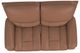 La-Z-Boy® Greyson Caramel Leather Power Reclining Loveseat with Headrest and Lumbar-4
