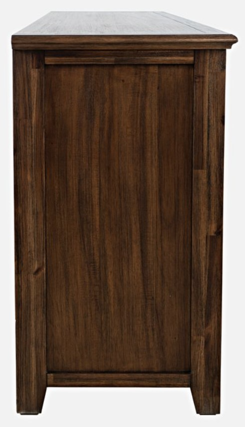 Jofran Inc. Bakersfield Brown Electric Fireplace Media Console