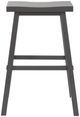 Liberty Furniture Creations II Gray 24" Sawhorse Counter Stool-2