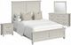 Elements International Canterbury 4-Piece Ivory Full Bedroom Set-0