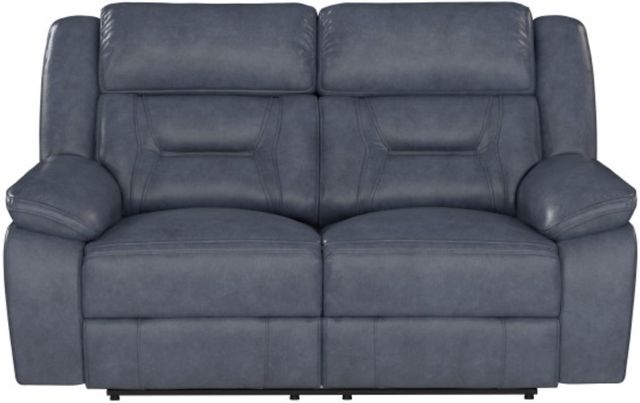 Emerald Home Declan Blue Manual Reclining Loveseat-3