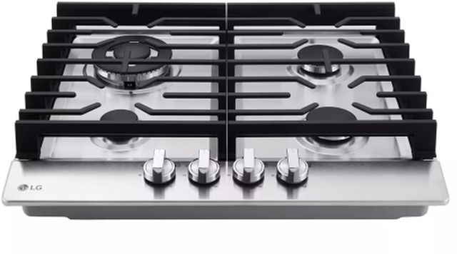 LG 24” Stainless Steel Gas Cooktop-1