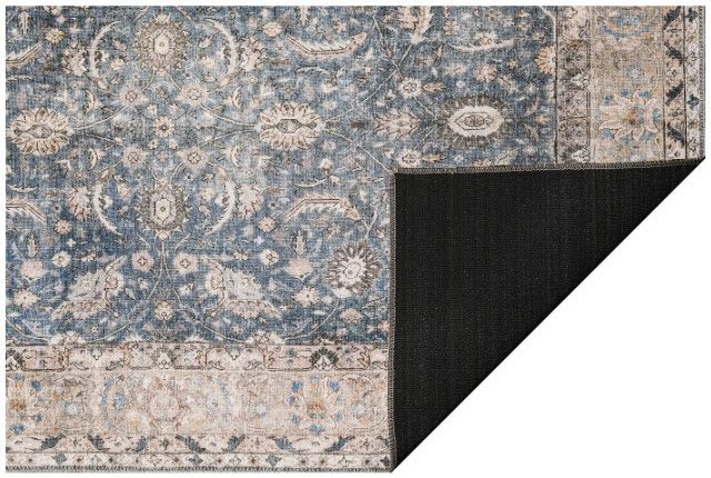 KAS Rugs London Blue Madison 5'x8' Area Rug-2
