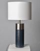 Renwil® Glint Blue And Antique Silver Plated Table Lamp-4