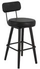 International Furniture Direct Eclipse Licorice Counter Stool-0