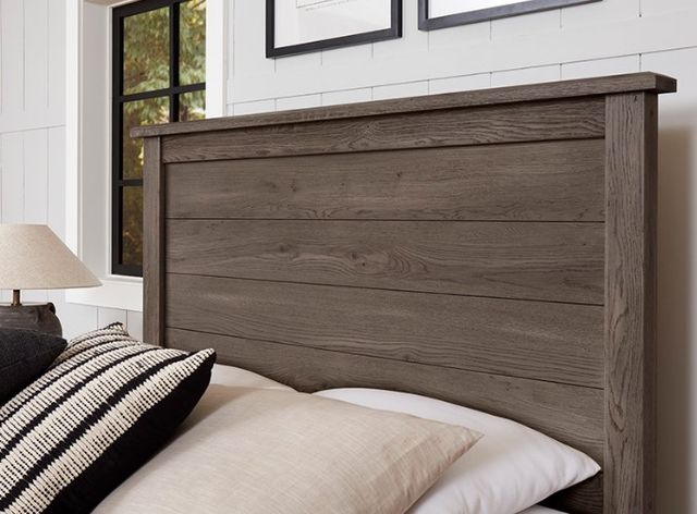 Artisan & Post by Vaughan-Bassett Driftwood Gray Farmhouse Queen Panel Bed-2