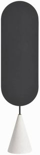 Renwil® Vawn Matte Black Full-Lenght Mirror-4