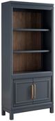 aspenhome® Alexander Midnight Door Bookcase-0