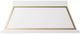 Ilve® Nostalgie II Noblesse 60" White Wall Mounted Range Hood with Brass Trim-0