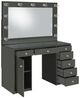 Coaster® Acena 2-Piece Gray High Gloss Vanity Set-1