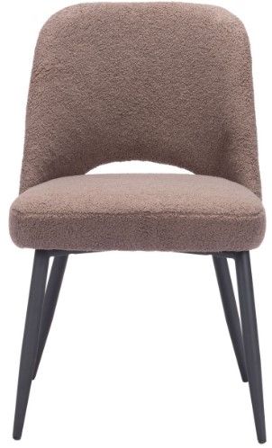 Zuo® Modern Teddy Brown Dining Chair-1