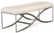 Riverside Furniture Sophie White 48-Inch Upholstered Bed Bench-3