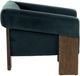 Four Hands Cairo Modern Velvet Smoke Chair-3