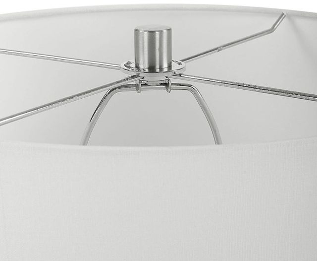 Uttermost® Imperia Aqua Gray Table Lamp-4