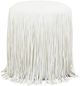 TOV Furniture Shag Me Ivory Ottoman-0