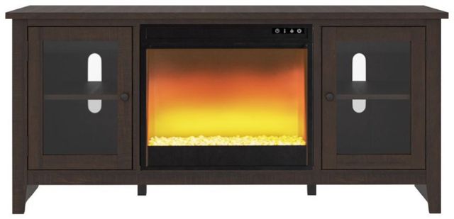 Signature Design by Ashley® Camiburg Warm Brown 60" TV Stand with Electric Fireplace Insert-0