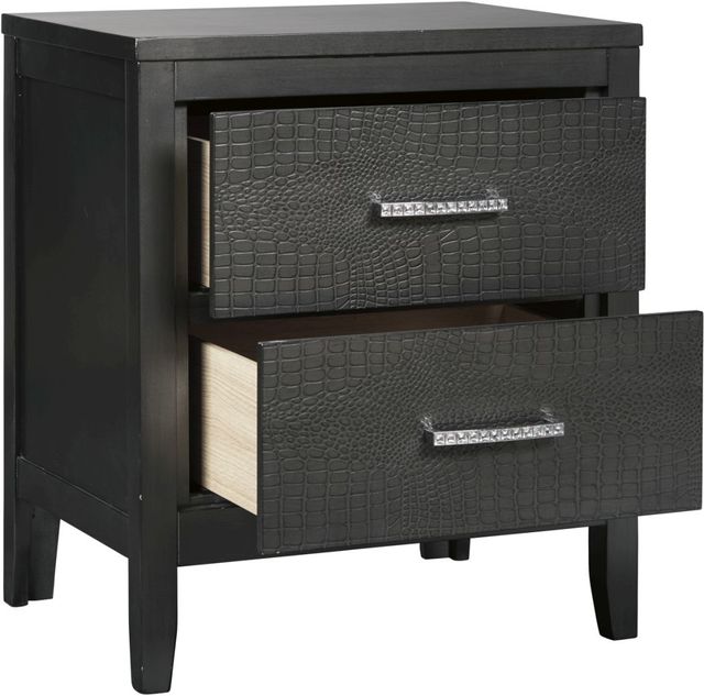 Benchcraft® Delmar Dark Gray Nightstand-2